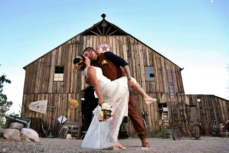 Casamento cidade fantasma Las Vegas