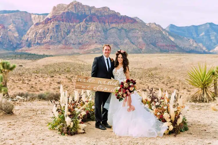 casamento no red rock canyon