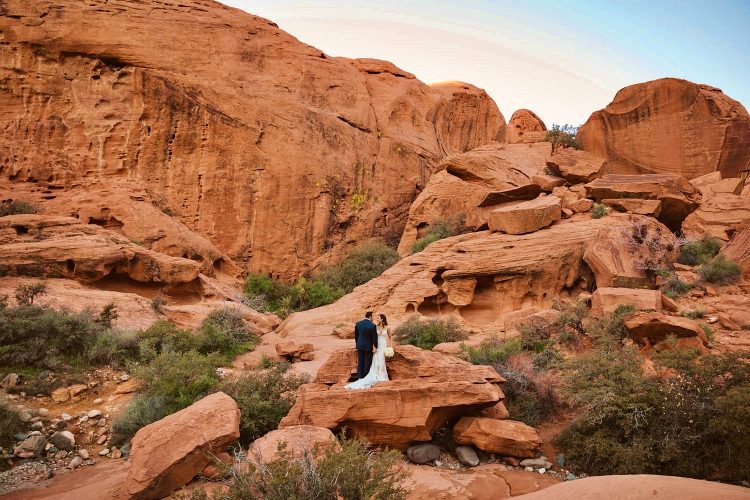 casamento no red rock canyon